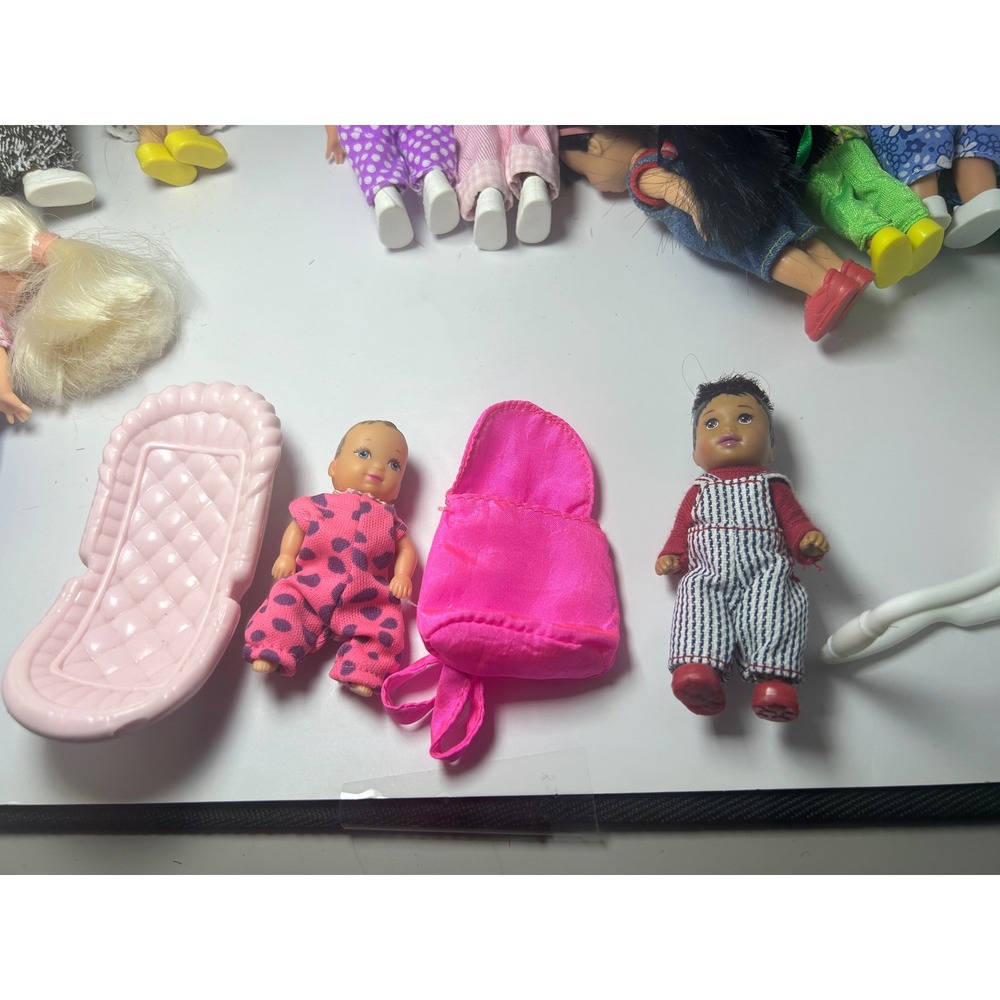 Vintage Mattel Kelly Barbie Friends and Simba Doll Lot of 17 with Accessories - Picture 12 of 16
